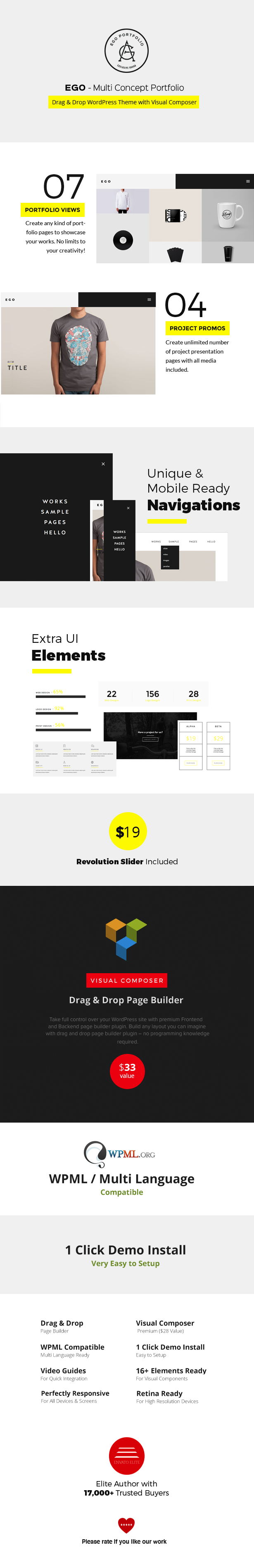 EGO - WordPress Multiconcept Portfolio - 1