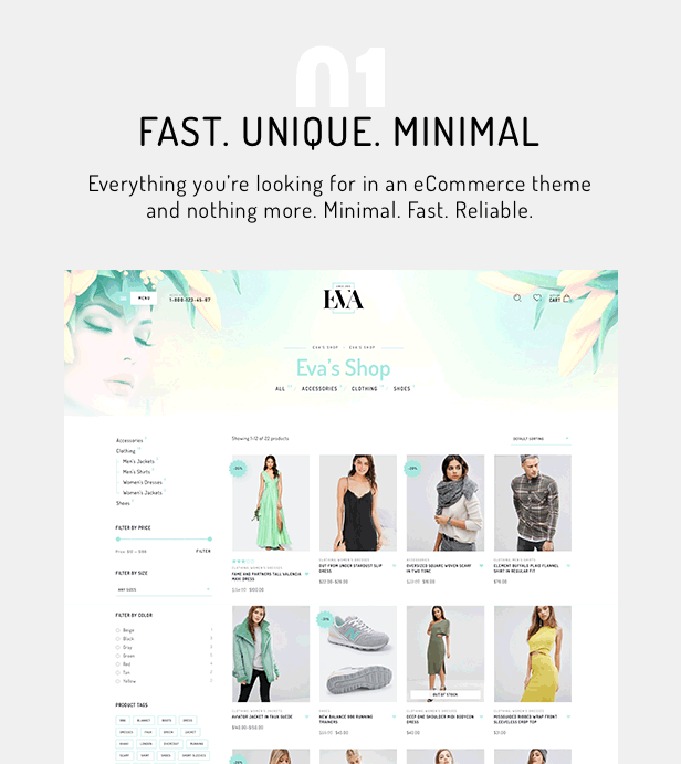 Eva - Responsives WooCommerce Template - 5