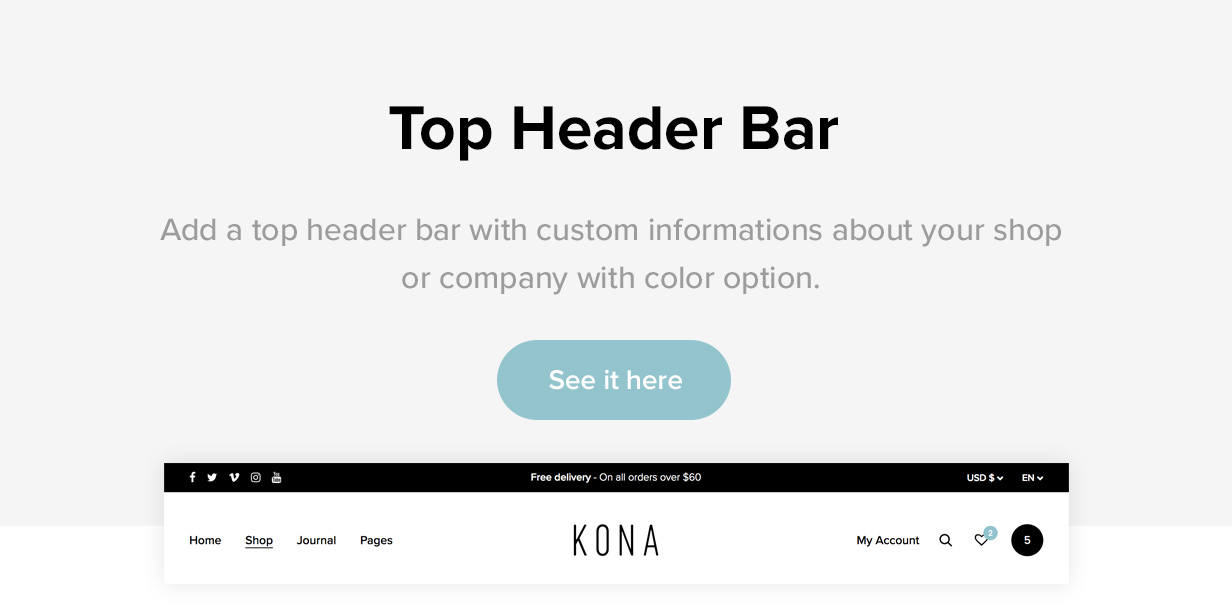 Kona - Modernes und sauberes eCommerce-WordPress-Layout - 5