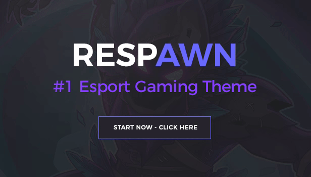 Respawn - Esports Gaming WordPress Template - 2