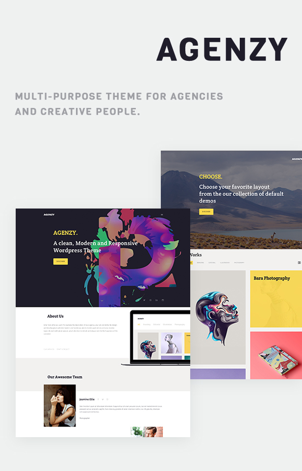 Agenzy - Mehrzweck-WordPress-Vorlage - 4