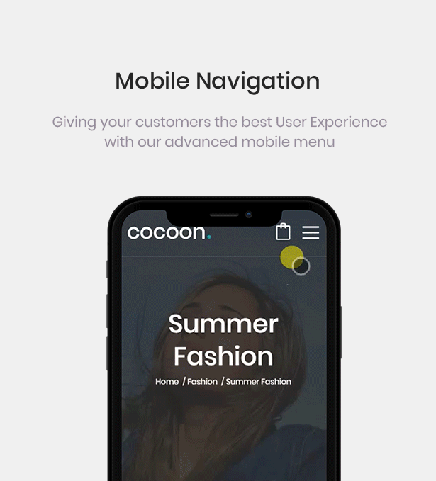 Cocoon - Modernes WooCommerce WordPress Template - 9