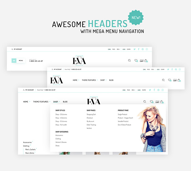 Eva - Responsives WooCommerce Template - 7