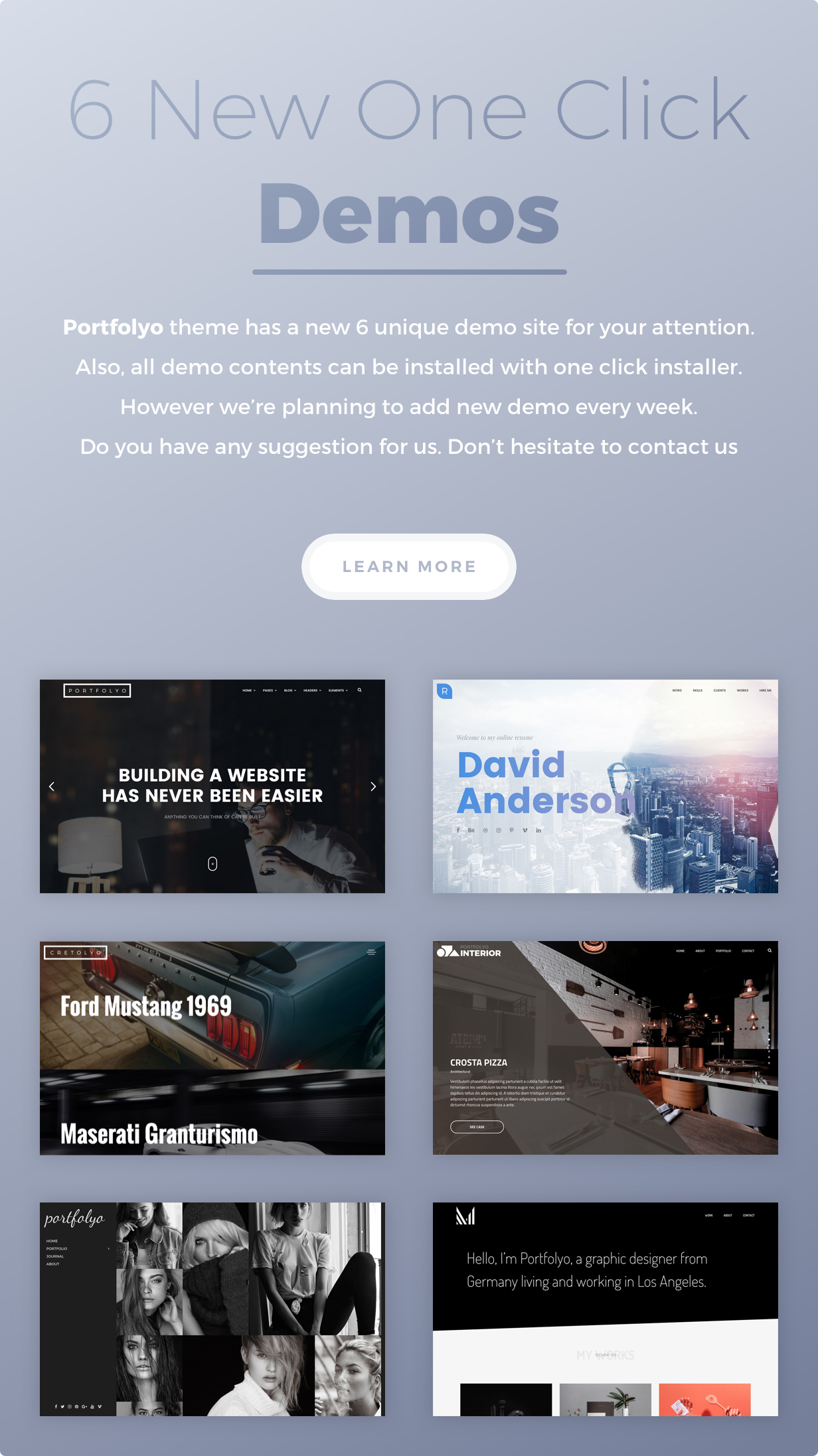 Neue Demos