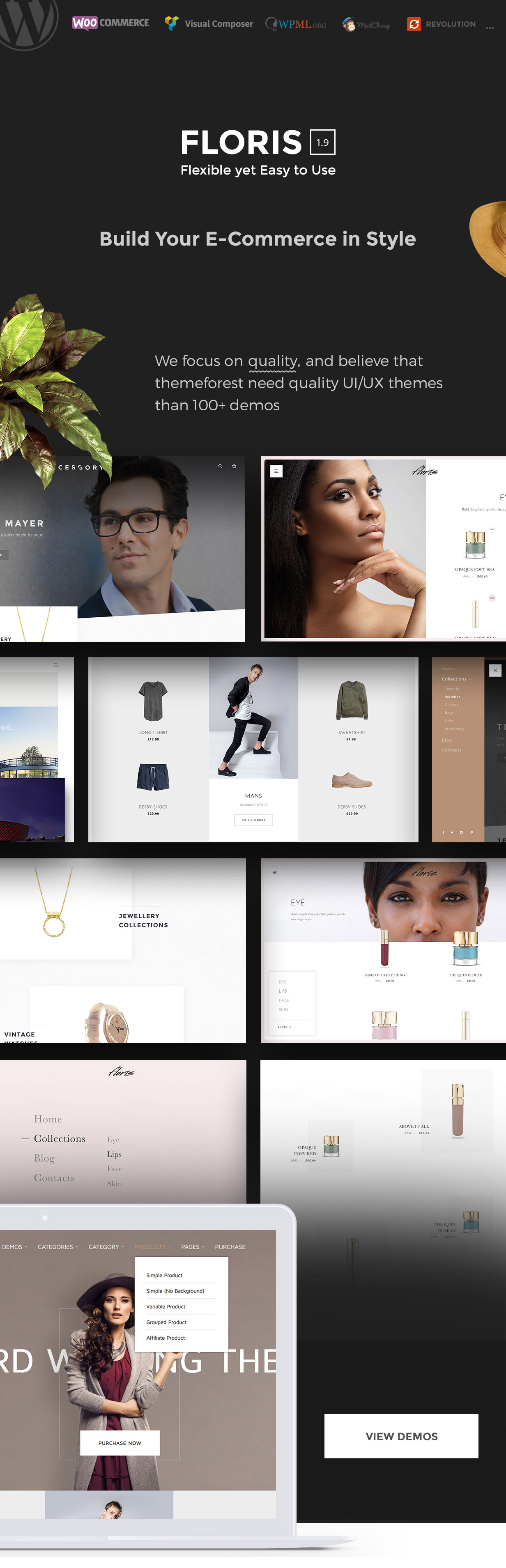 Floris - Fashion Shopping Template - 4