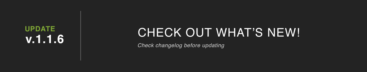 Template Changelog