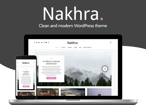 Nakhra - Modernes persönliches WordPress Blog & Magazine Layout - 2