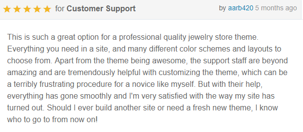 Online-Shop für Schmuck und Uhren WordPress Vorlage - 3