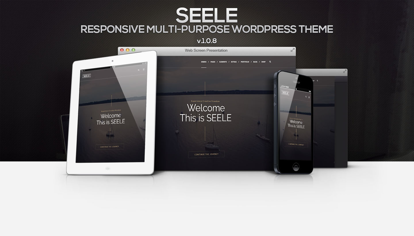 SEELE - Responsives Mehrzweck-WordPress-Layout