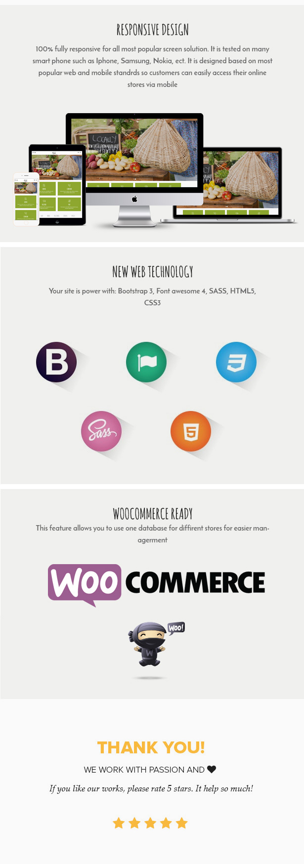 Veganes Essen - Bioladen - Farm Responsive Woocommerce WordPress Vorlage - 3