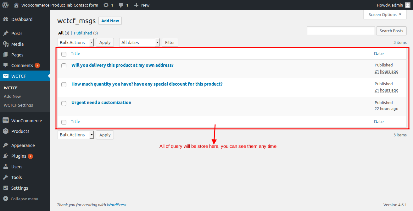 Woocommerce Product Tab Kontaktformular - 5