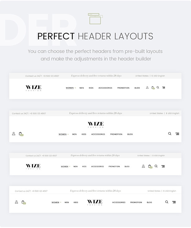 Responsives WordPress-Layout für WooCommerce - WizeStore - 7