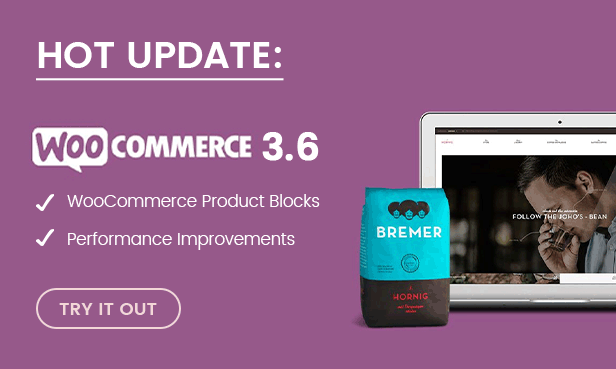 WooCommerce 3.6 bereit 