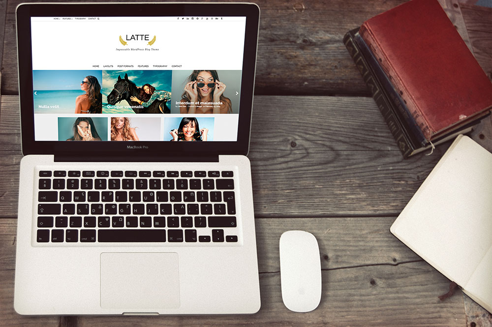 Latte - Responsive WordPress Blog Layout - 1