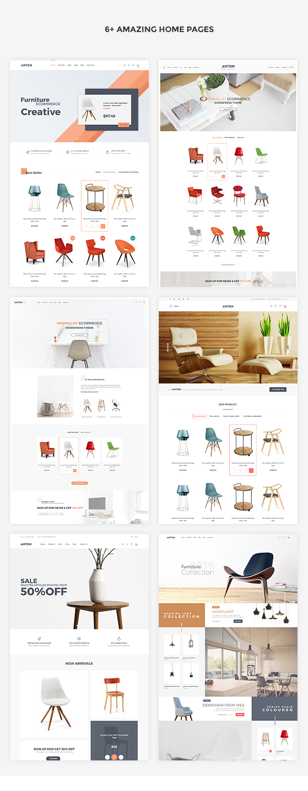 SNS Anton - Möbel WooCommerce WordPress Template - 1