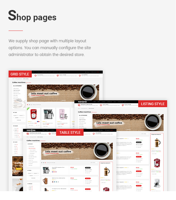 Hadona - Ein Produkt, WooCommerce WordPress Layout - 3