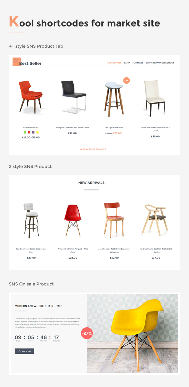 SNS Anton - Möbel WooCommerce WordPress Template - 2
