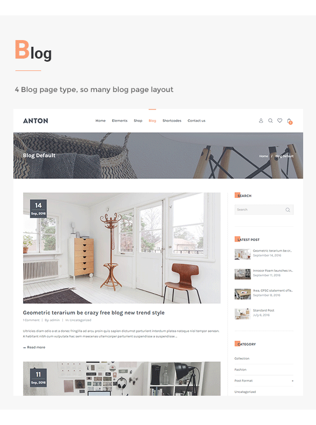 SNS Anton - Möbel WooCommerce WordPress Template - 5