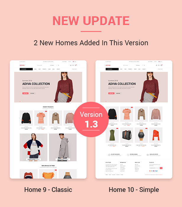 Adiva | eCommerce WordPress Template