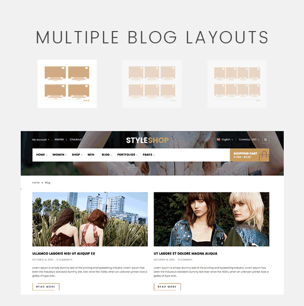 SW StyleShop - WooCommerce Template