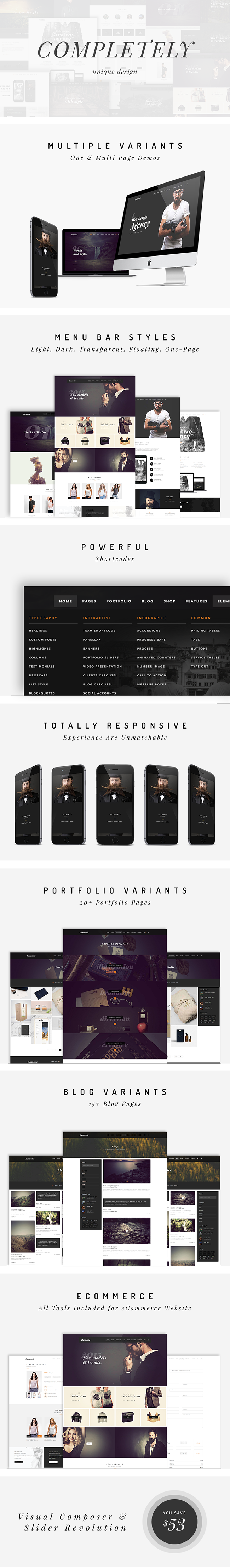 Harmonia - Kreatives Mehrzweck-WordPress-Template