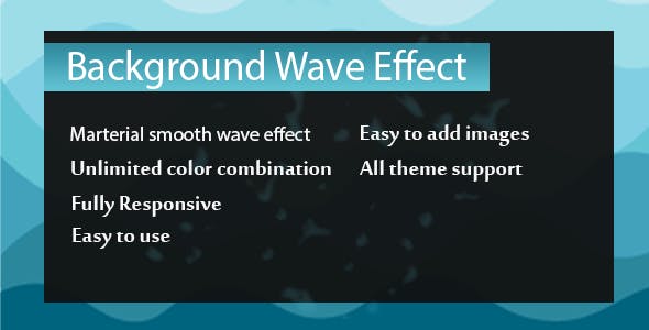 Visual Composer - Hintergrundwelleneffekte - CodeCanyon Artikel zum Verkauf