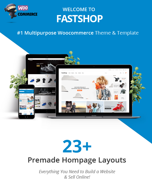 FastShop - Amazing WooCommerce WordPress Layout (RTL unterstützt) - 1