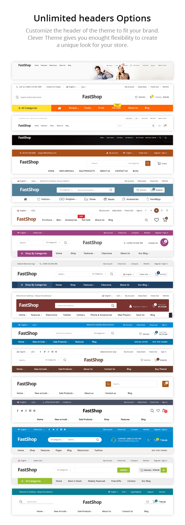 FastShop - Erstaunliches WooCommerce WordPress Layout (RTL unterstützt) - 4