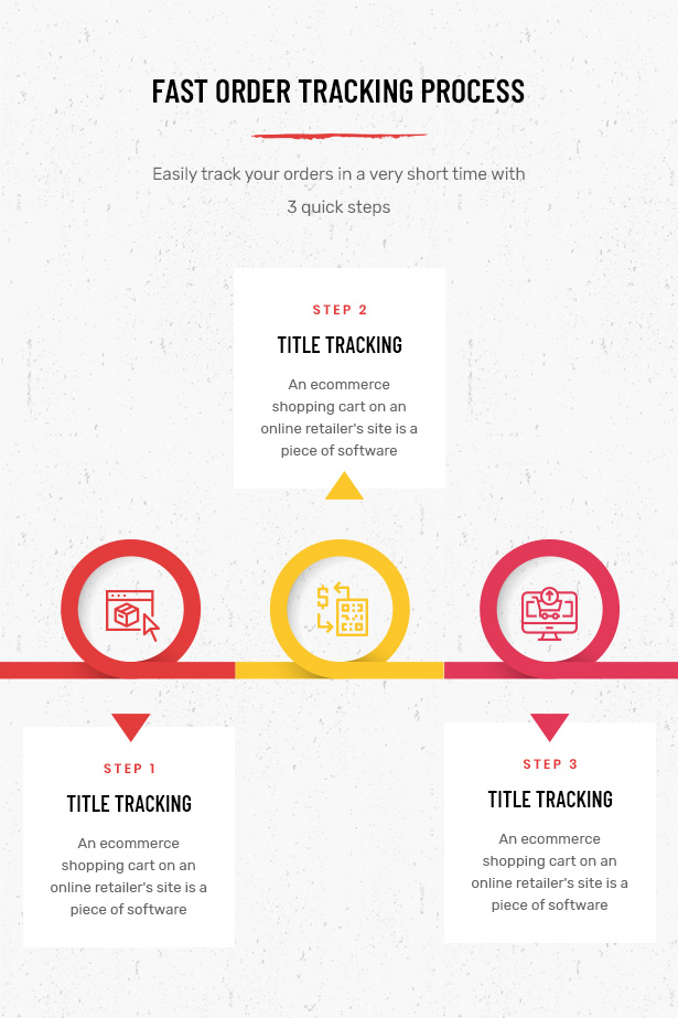 Verfolgen Sie Bestellungen in Details schnell in Striz Fashion E-Commerce WordPress Vorlage