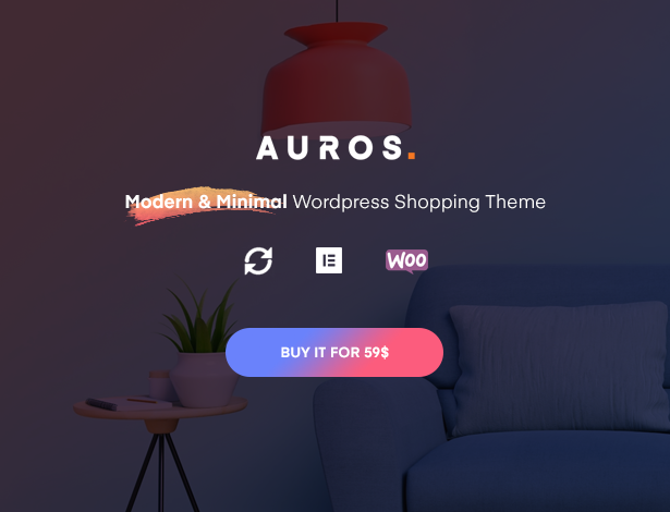 Auros Möbel Elementor WooCommerce Template