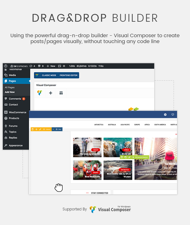 Responsives WordPress-Template für WooCommerce - Expnews