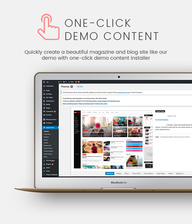 Responsives WordPress-Template für WooCommerce - Expnews