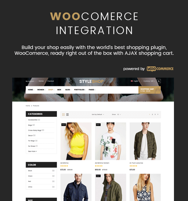 SW StyleShop - WooCommerce Template