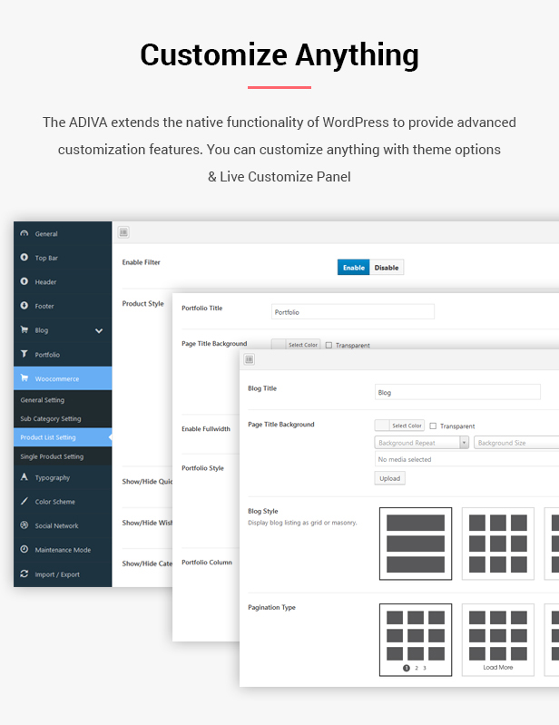Adiva | eCommerce WordPress Template