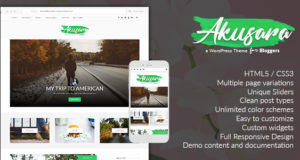 Akusara – Mehrzweck-Blog-Thema