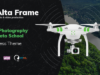Altaframe - Drohnen-Luftbildfotografie, Fotoschule und Fotografen-Portfolio WordPress-Layout