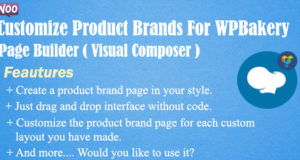 Anpassen von Produktmarken für WPBakery Page Builder (Visual Composer)