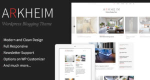 Arkheim – WordPress Blog Layout