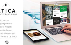 Atica – WordPress Creative Blog Template