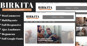 Birkita – WordPress Blog und Magazine Vorlage