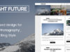 BrightFuture - Minimales Blog-WordPress-Template
