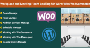 Buchung von Arbeitsplätzen und Besprechungsräumen für WordPress WooCommerce