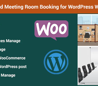 Buchung von Arbeitsplätzen und Besprechungsräumen für WordPress WooCommerce