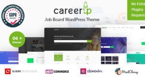 CareerUp – WordPress Layout für Stellenbörsen