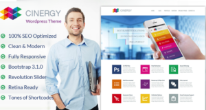 Cinergy – Modern Business WordPress Layout