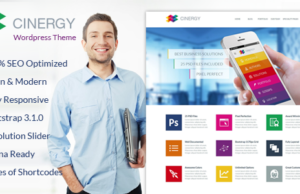 Cinergy – Modern Business WordPress Layout