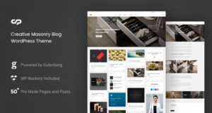 ClaPat – Kreatives Maurer Blog WordPress Vorlage