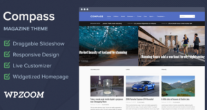 Compass – Magazine Vorlage für WordPress