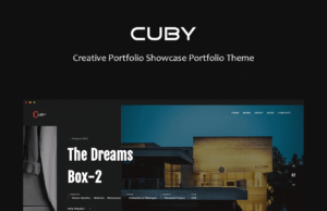 Cuby – Portfolio WordPress Layout