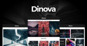 Dinova – Alternative Magazine Gutenberg Layout